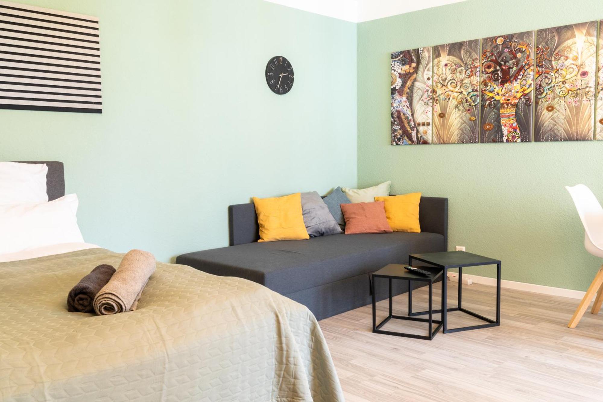 Home Shanti - Studio, Suedvorstadt, Balkon, Tv Лейпциг Екстер'єр фото