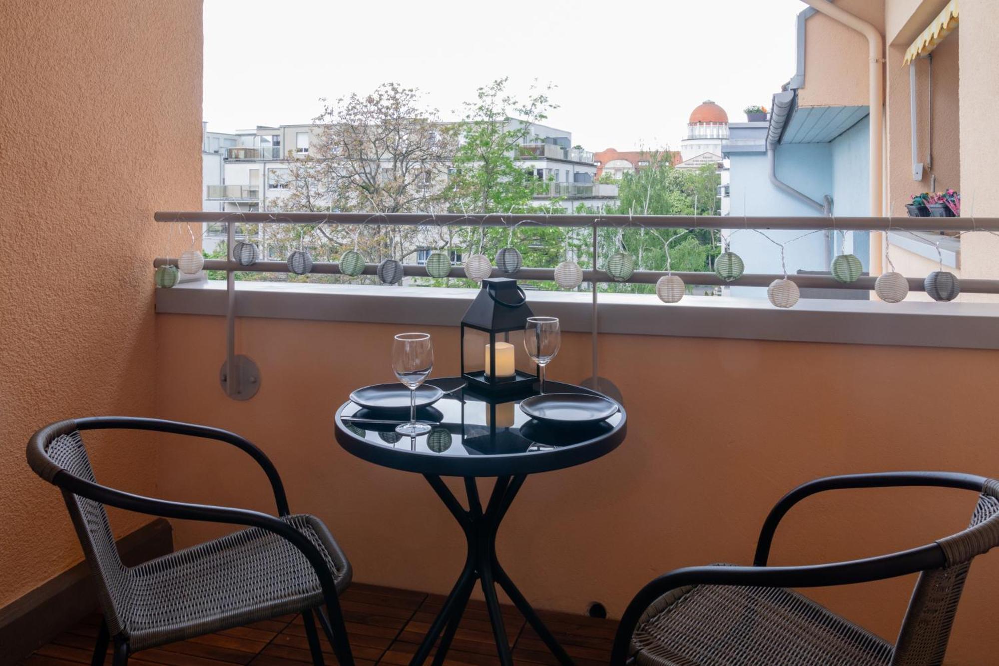 Home Shanti - Studio, Suedvorstadt, Balkon, Tv Лейпциг Екстер'єр фото